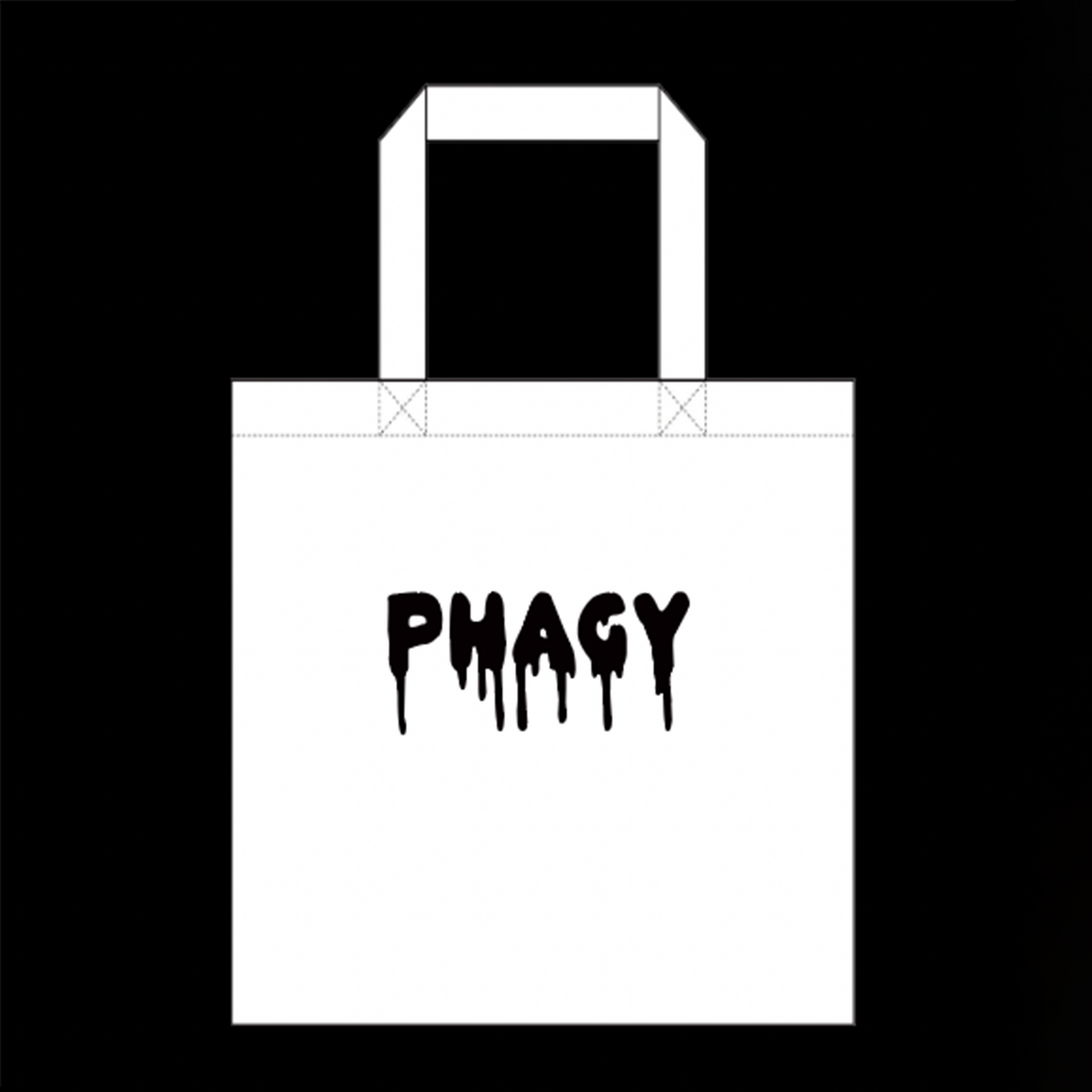 【Nコレ】PHAGYロゴトートバッグ