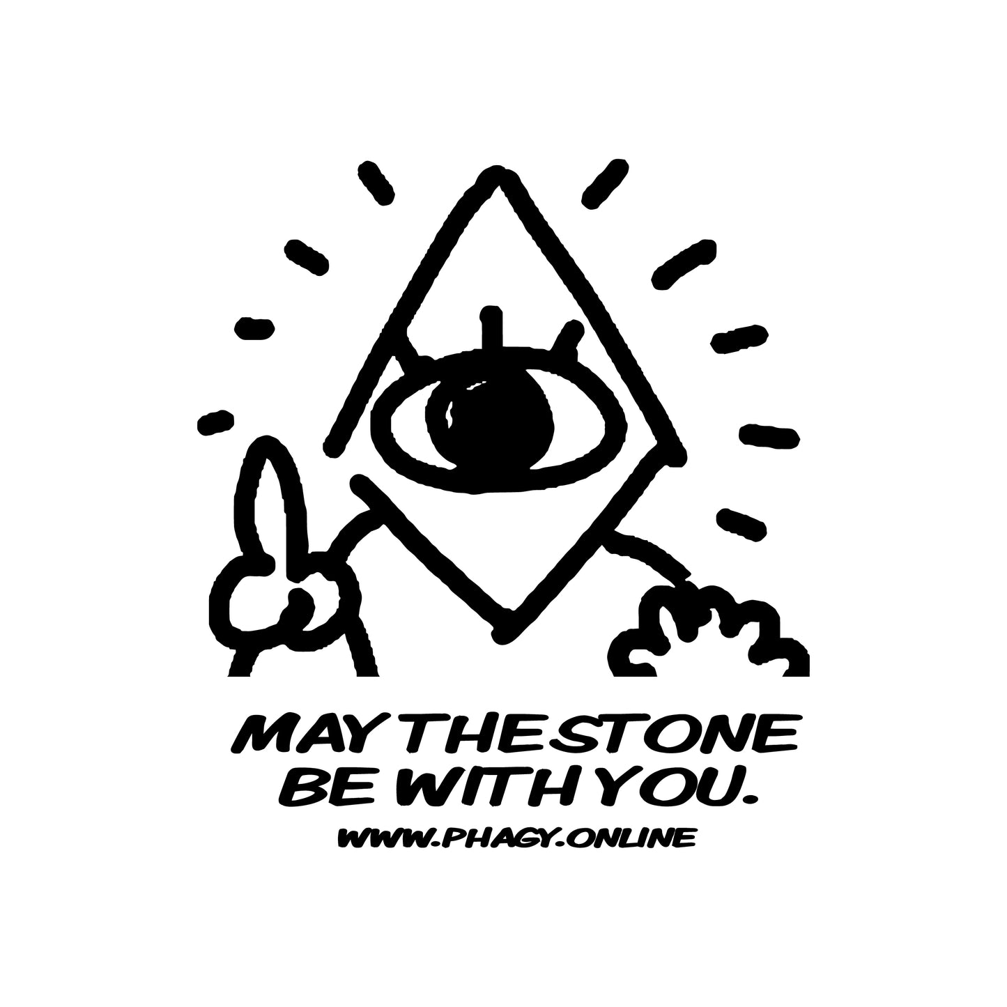 【MTSBWY】イーシの化身Tシャツ/WHT