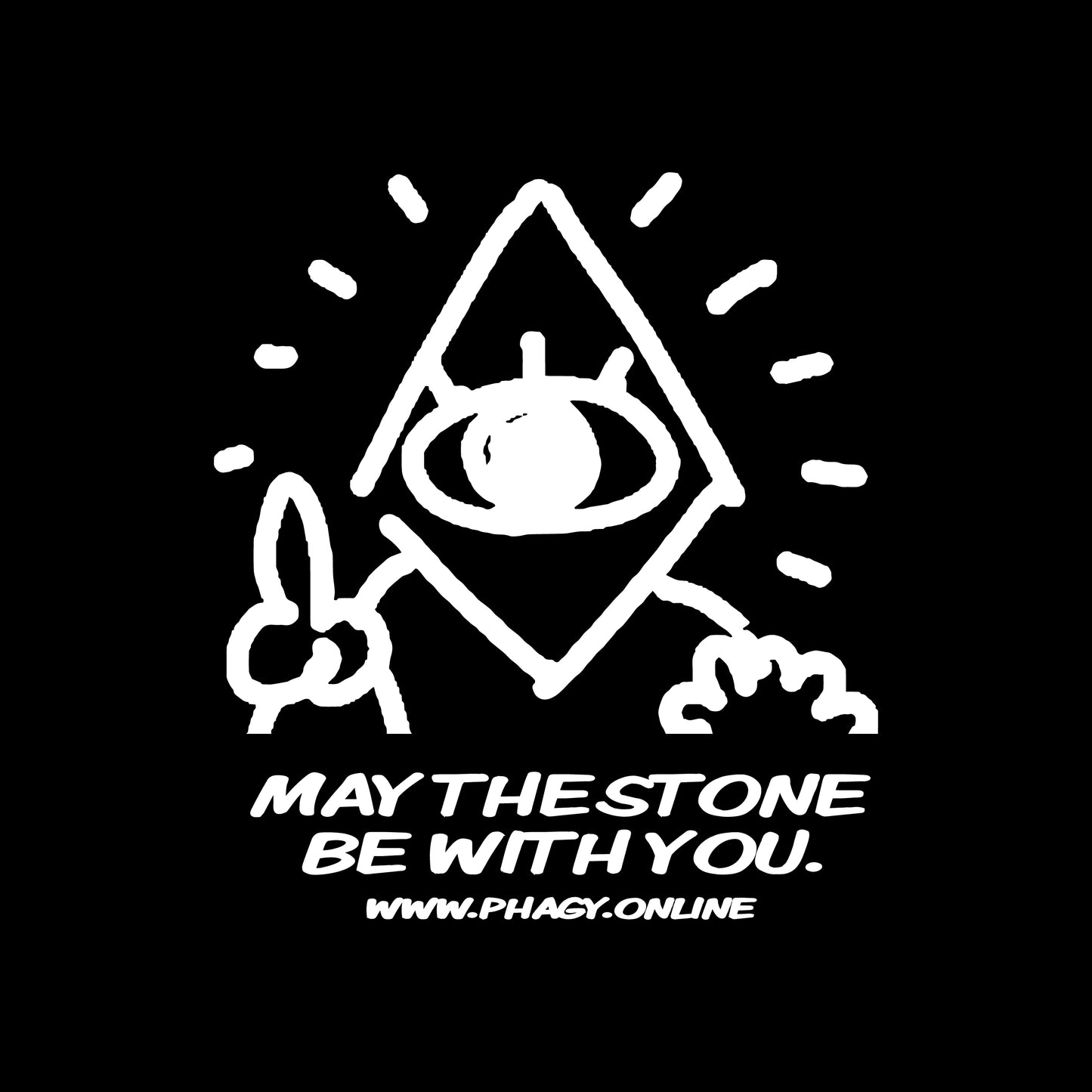 【MTSBWY】イーシの化身Tシャツ/BLK