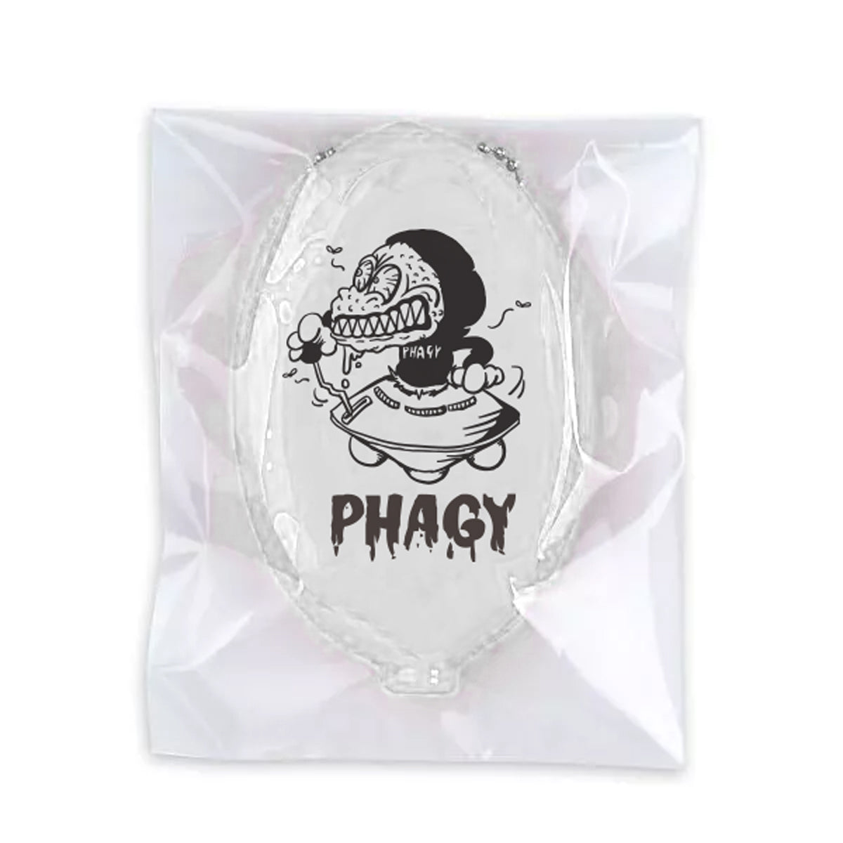 【PHAGY MONSTER】ラバーコインケース/WHT