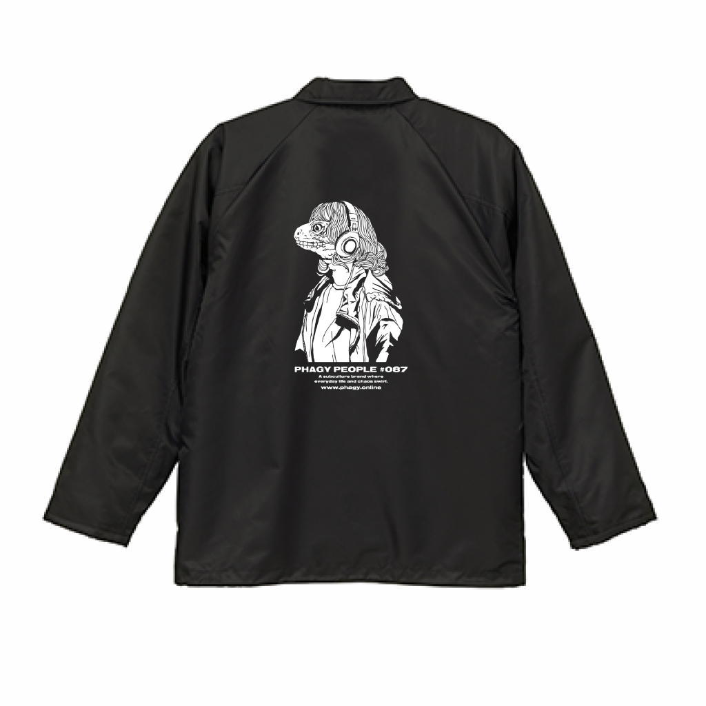 【PHAGY】NFT Coaches Jacket/Black