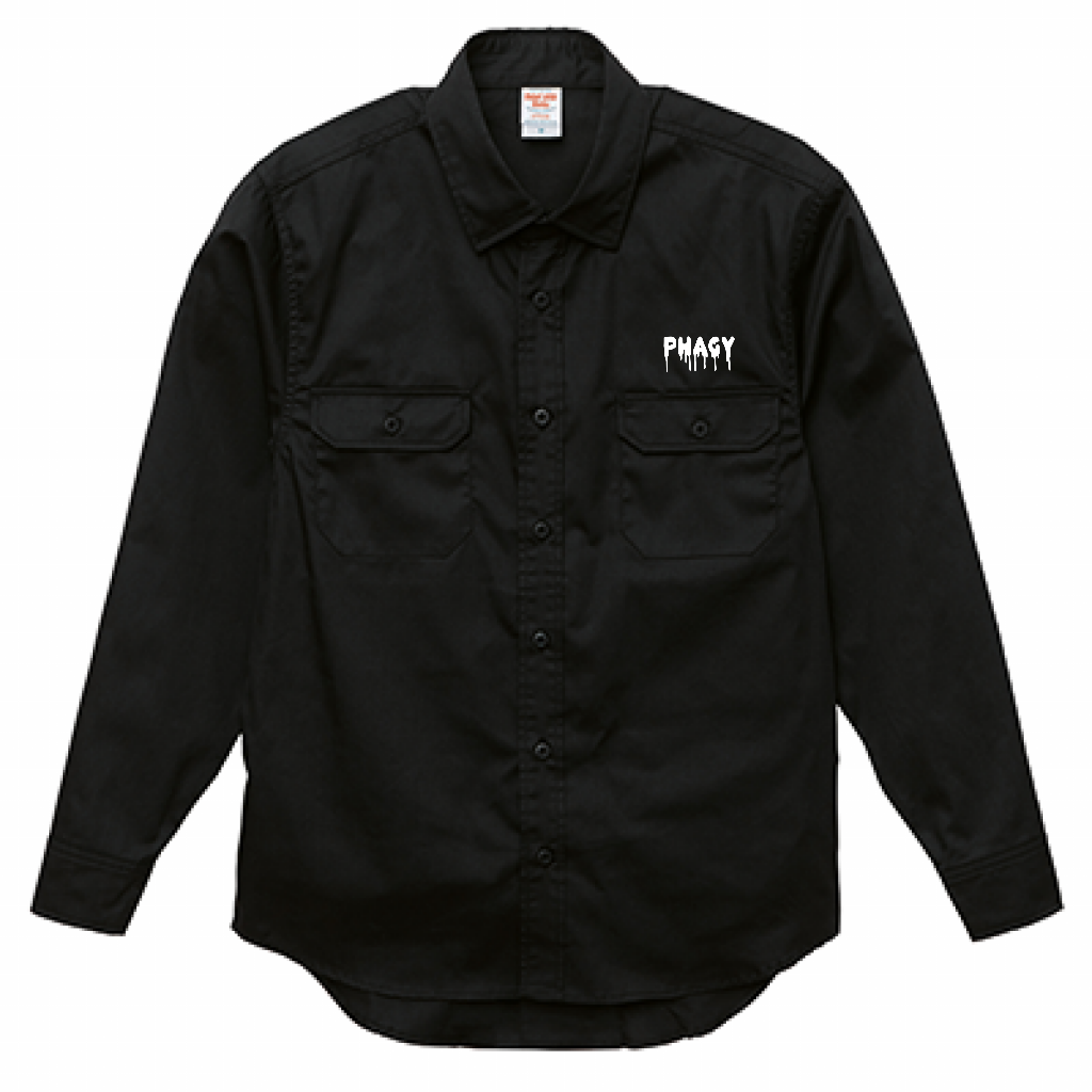 【PHAGY】NFT Work Shirt/Black