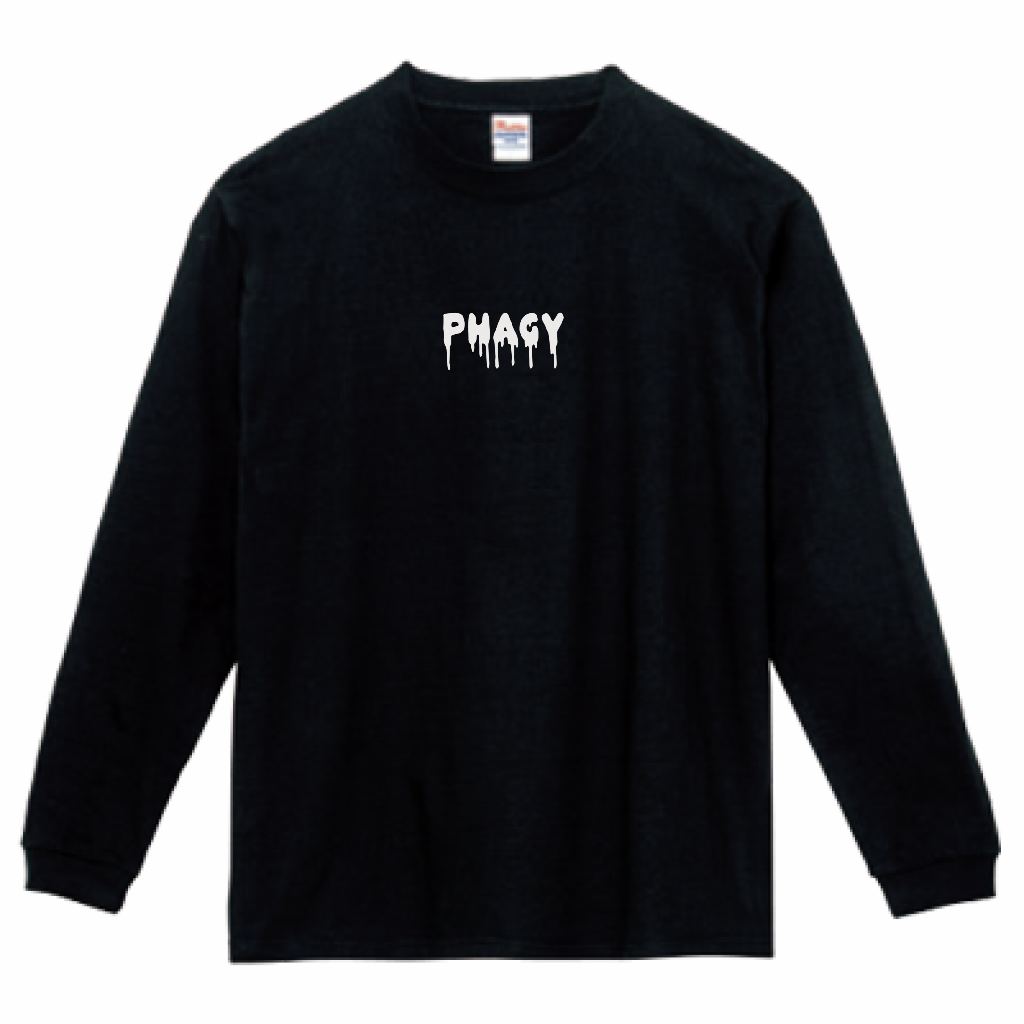 【PHAGY】5% Long Sleeve T-Shirt/BLK