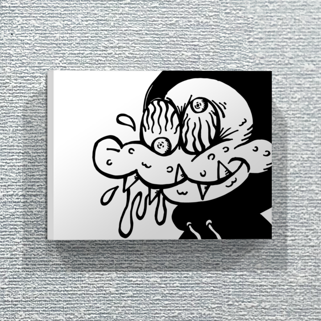 【PHAGY MONSTER】Fabric panel/18x23cm