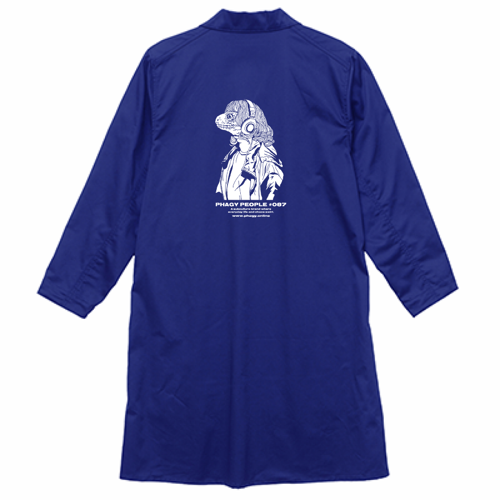 【PHAGY】NFT Shop Coat/Blue