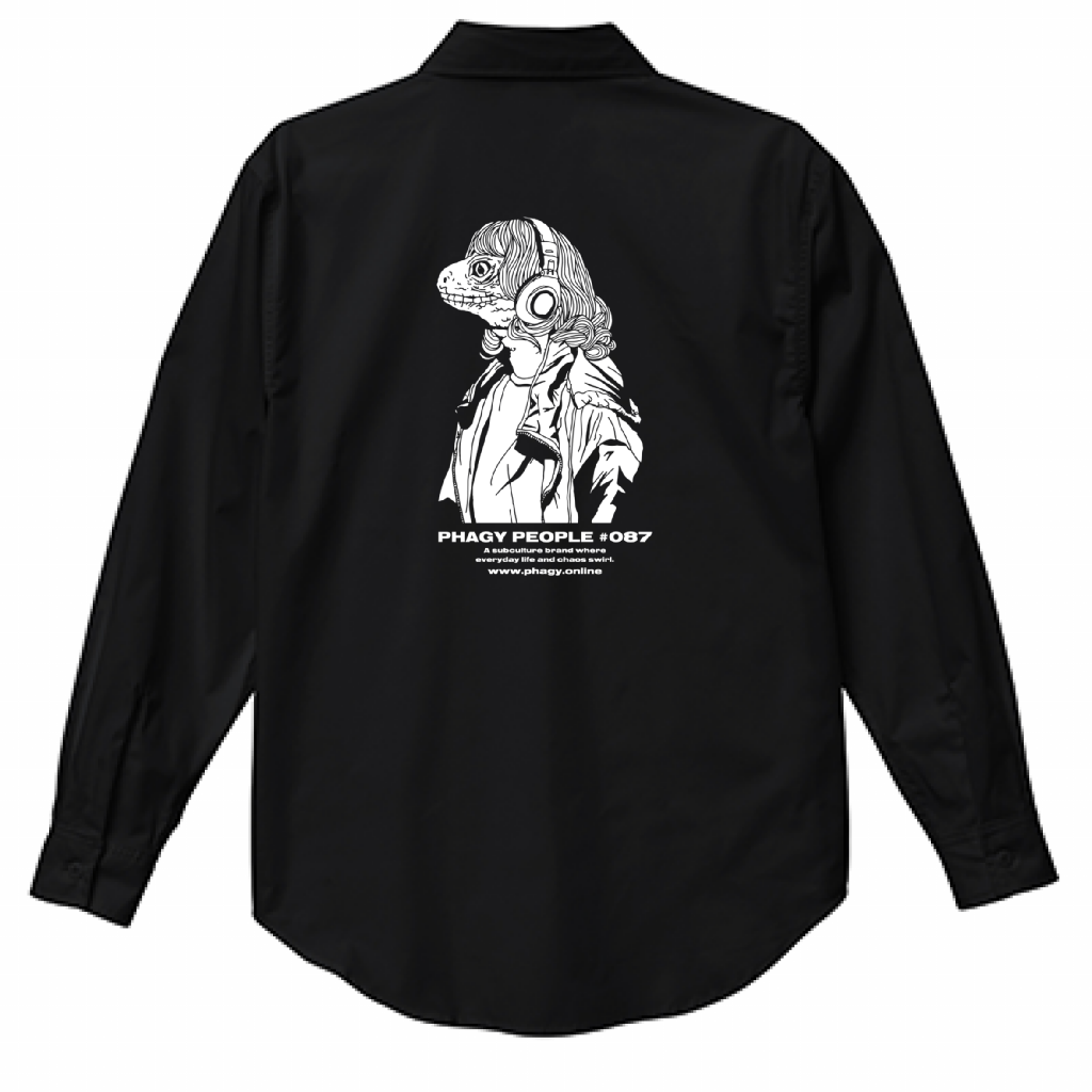 【PHAGY】NFT Work Shirt/Black