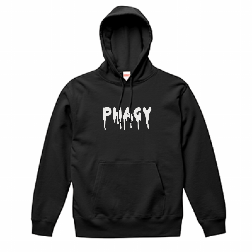 【PHAGY】Logo Hoody/BLK