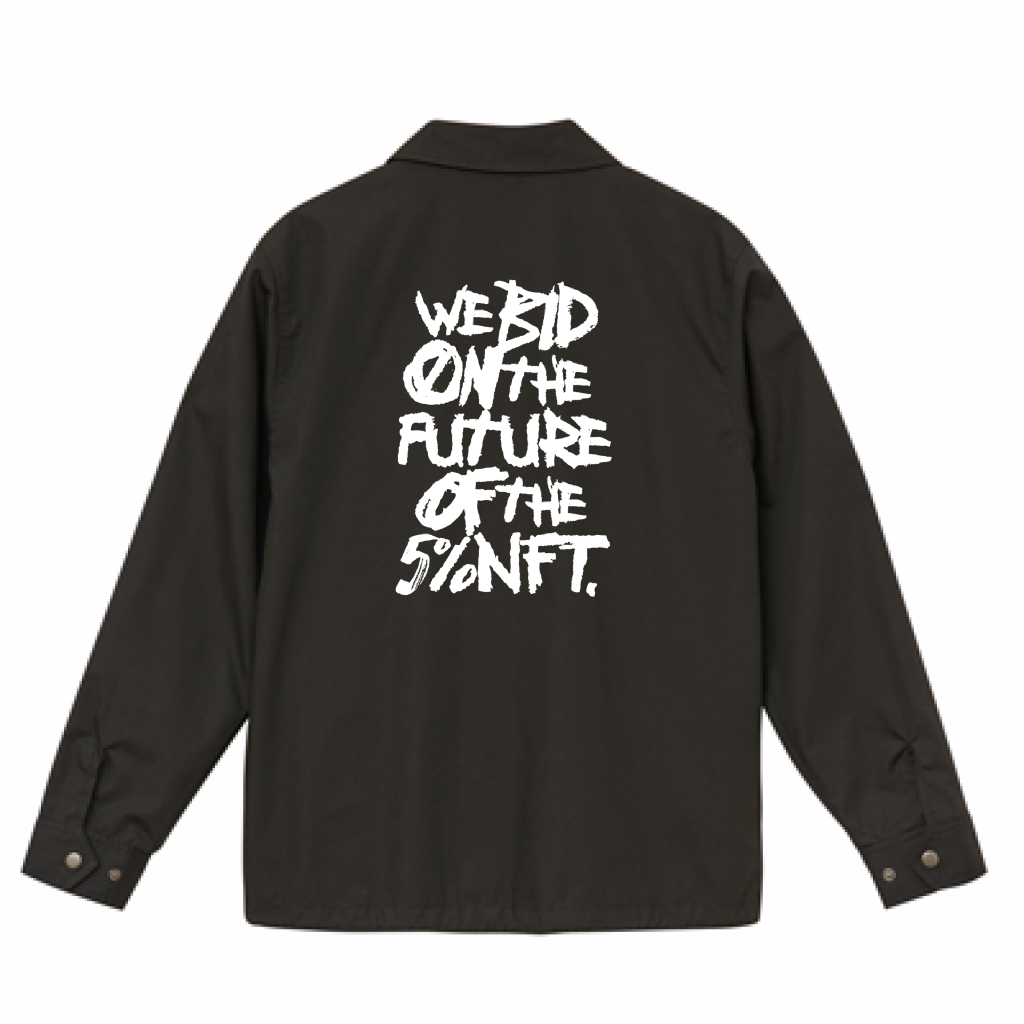 【PHAGY】5% Coach Jacket/BLK