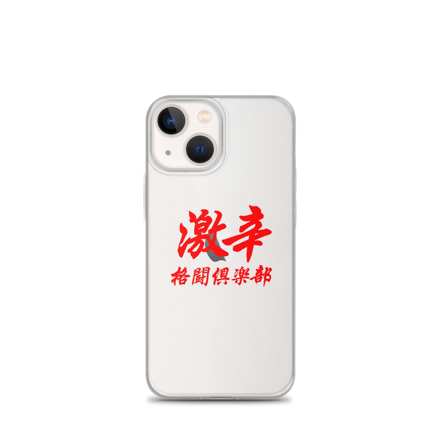【激辛格闘倶楽部】クリアーロゴiphoneケース
