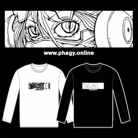 【Nコレ】PHAGYドラゴンガールロンT/WHT