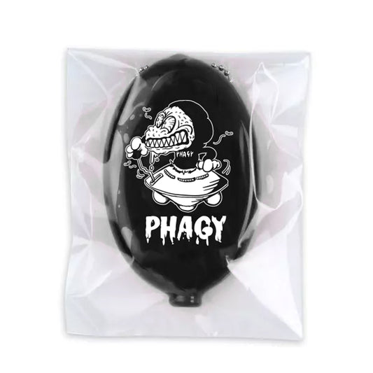 【PHAGY MONSTER】ラバーコインケース/BLK