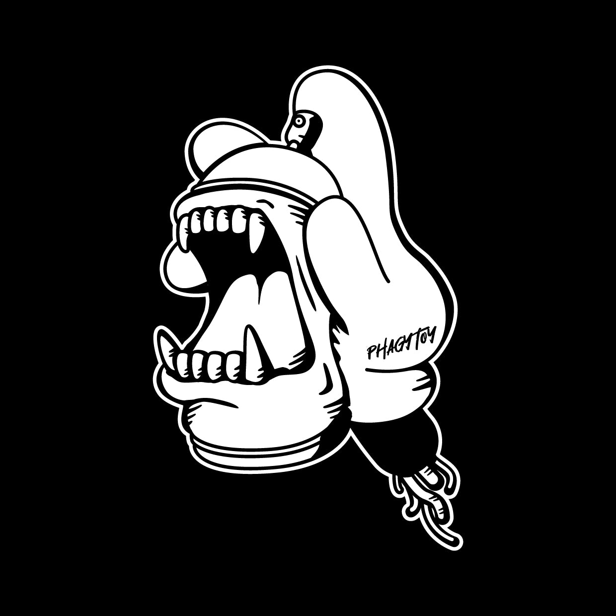 【パーカー】PHAGYTOYパーカー【裏起毛】