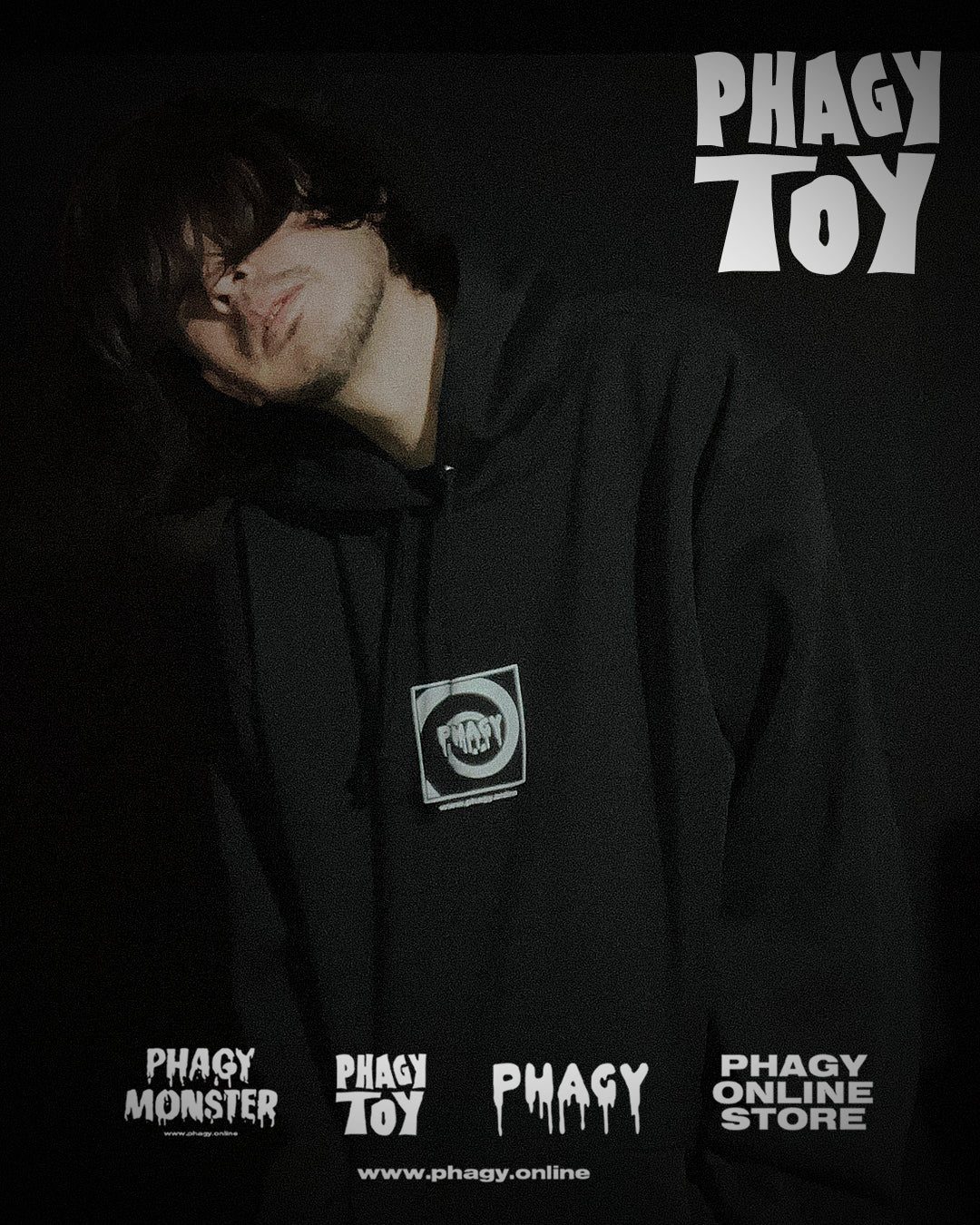 【パーカー】PHAGYTOYパーカー【裏起毛】