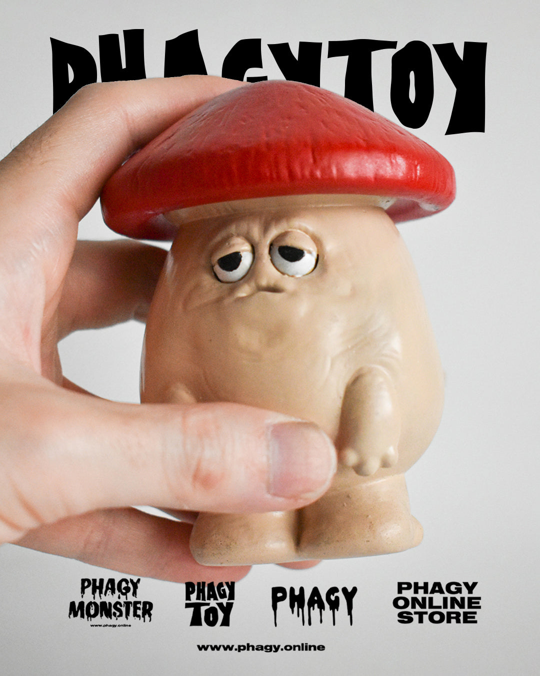 【フィギュア】アカキノコ【10cm】