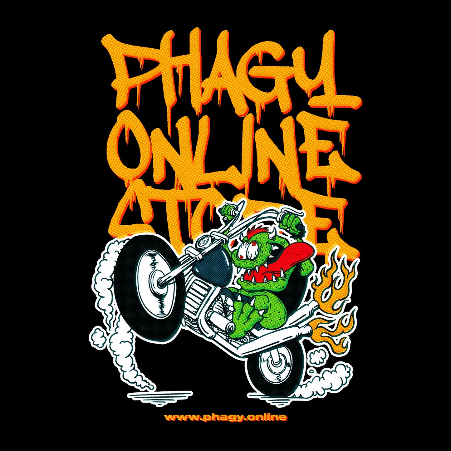 【PHAGY MONSTER】モンスターTシャツ【受注予約】