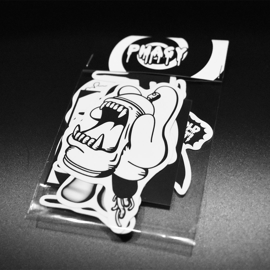 【PHAGYTOY】5枚入りステッカーパック【数量限定】