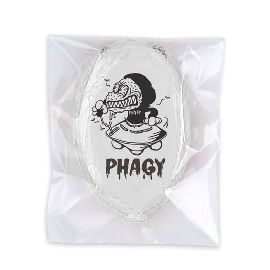 【PHAGY MONSTER】ラバーコインケース/WHT