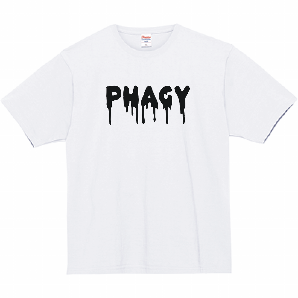 【PHAGY】Logo T-Shirt 7.4oz/White