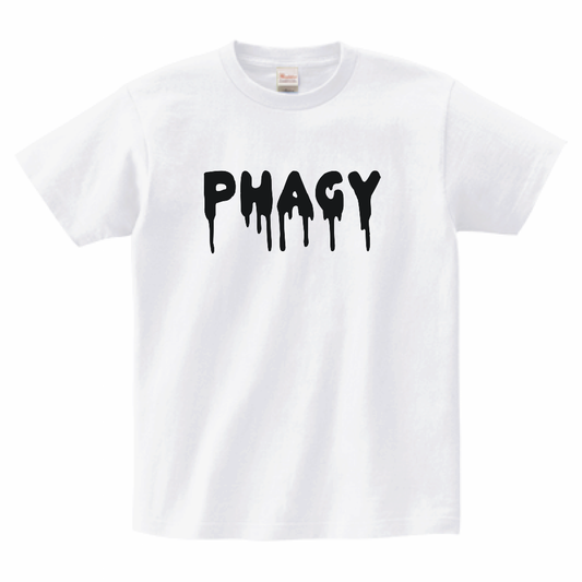 【PHAGY】Logo T-shirt 5.6oz/WHT