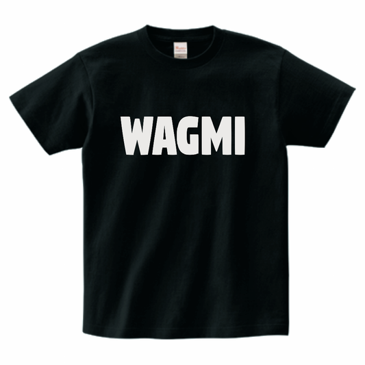 【CRYPTYPO】WAGMI T-Shirt/BLK