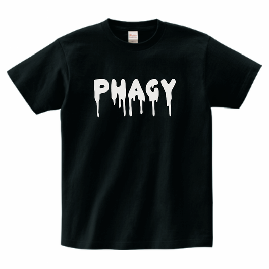 【PHAGY】Logo T-Shirt 7.4oz/Black