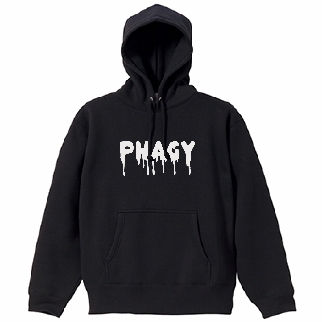 【PHAGY】Logo Hoody/Black